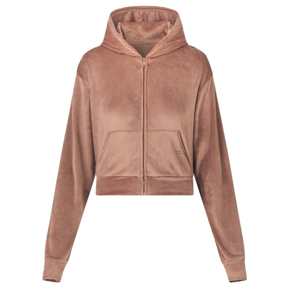 NWT SKIMS VELOUR TRACKSUIT JACKET ZIP UP 2X